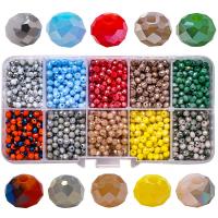 Fashion Glasperler, Glas, du kan DIY, flere farver til valg, 4mm, 1000pc'er/Box, Solgt af Box