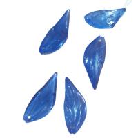 Cristal de murano DIY Fornituras para Accesorios para el cabello, Pétalos, Bricolaje, más colores para la opción, 10x30mm, Vendido por UD