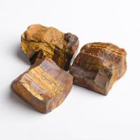 Tiger Eye Ukras, Nuggetsi, različite veličine za izbor, žut, 1-2cm, 10/Set, Prodano By Set