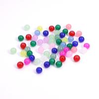 Fashion Glass Beads Round DIY Sold By Bag