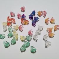 Lampwork Haaraccessoires DIY Bevindingen, Bloem, meer kleuren voor de keuze, 12x12mm, Verkocht door PC