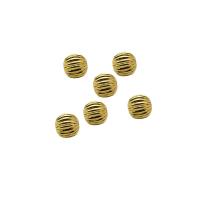 Brass Jewelry Beads plated DIY nickel lead & cadmium free Sold By PC