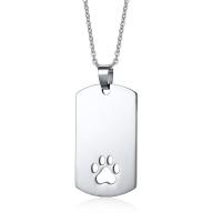 Stainless Steel Necklace for man & hollow original color Length Approx 18.9 Inch Sold By PC