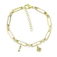 Jewelry Cruach dhosmálta Bracelet, 316 Cruach dhosmálta, unisex, órga, Fad 7.5 Inse, Díolta De réir PC