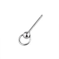 925 Sterling Silver Earring Post, 925 de prata esterlina, banhado, DIY, Mais cores pare escolha, 0.75x11mm, vendido por par