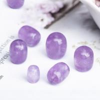 Natuurlijke Amethyst kralen, Amethist, Drum, handgemaakt, DIY & verschillende grootte voor keus, 5pC's/Lot, Verkocht door Lot