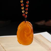 Carnelian Geansaí Necklace, unisex, 46x32x9mm, Fad Thart 23.62 Inse, Díolta De réir PC