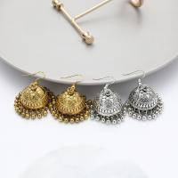 Zinc Alloy Drop Earrings plated fashion jewelry & for woman Sold By Pair