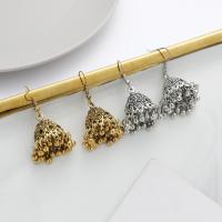 Zinc Alloy Drop Earrings plated fashion jewelry & for woman Sold By Pair