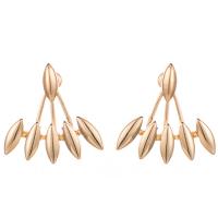 Ear Jackets Zinc Alloy plated fashion jewelry & for woman Sold By Pair