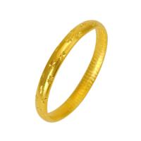 Messing Bangle, gold plated, verschillende grootte voor keus & voor vrouw, Verkocht door PC