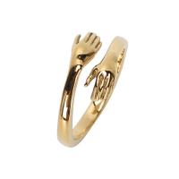 Titano plienas Cuff Finger Ring, padengtą, daugiau spalvų pasirinkimas, 8mm, Pardavė PC