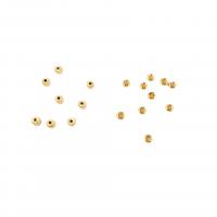 Brass Spacer Beads plated Sold By PC