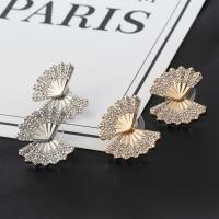 Ear Jackets Zinc Alloy plated fashion jewelry & for woman & with rhinestone Sold By Pair