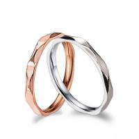 Titantium Steel finger ring, Titan Stål, plated, Unisex & olika storlek för val, fler färger för val, 2mm, Storlek:4-9, Säljs av PC