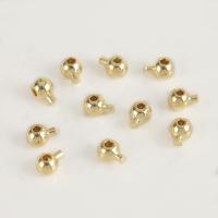 ottone Posizionamento Bead, placcato, nessuno, 3.20x4.20mm, Foro:Appross. 0.8mm, Venduto da PC