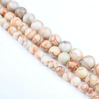 Network Stone Beads Round polished DIY mixed colors Sold Per 38 cm Strand