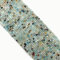 Amazoniet kralen, Abacus, DIY & gefacetteerde, blauw, Per verkocht 38 cm Strand