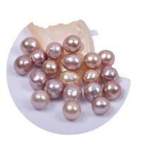 Žádné díry kultivované sladkovodní perle, Sladkovodní Pearl, DIY & bez otvoru, nachový, 9-11mm, 5PC/Bag, Prodáno By Bag