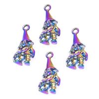 Zinc Alloy Pendants colorful plated vintage nickel lead & cadmium free Sold By PC