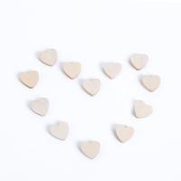 Houten Parels, Hout, Hart, DIY, 19x20x6mm, Gat:Ca 2mm, 50PC/Bag, Verkocht door Bag