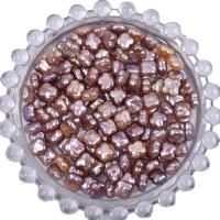 Ingen hul ferskvandskulturperle Beads, Ferskvandsperle, du kan DIY, lilla, 7-8mm, 5PC/Bag, Solgt af Bag