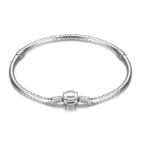 Titanstahl Armband, unterschiedliche Länge der Wahl & unisex & Schlangekette, 3mm, verkauft von PC