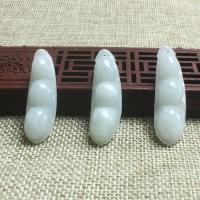 jade Pendentif, gravé, vert, 20-40mm, Vendu par PC