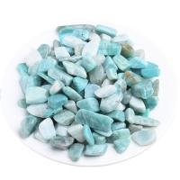 Chips Gemstone, Amazzonite, Irregolare, formato differente per scelta, blu chiaro, Venduto da borsa