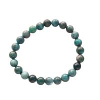 Apatites Bracelet polished Unisex blue Sold Per 18 cm Strand