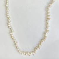 Rýže kultivované sladkovodní perle, Sladkovodní Pearl, DIY & top vrtané, bílý, 3-4mm, Prodáno za 14.96 inch Strand