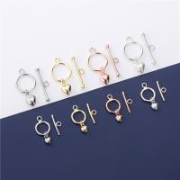 925 Sterling Silver Toggle Clasp plated DIY Sold By PC