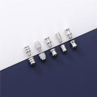 925 Sterling Silver Screw kopča, možete DIY & različitih stilova za izbor, Rupa:Približno 1.1mm, Prodano By PC