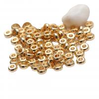 Brass Spacer Beads plated DIY nickel lead & cadmium free Sold By Bag