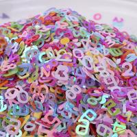 プラスチック製のスパンコール, PVC(ポリ塩化ビニル)プラスチック, とともに クリスタルマッド, 無色, 6mm, 500G/バッグ, 売り手 バッグ