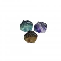 fluorite pendente, Elefante, Inciso, colori misti, 14x12x7mm, Venduto da PC