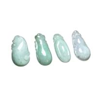 Jadite قلادة, منحوتة, أخضر, 17-33mm, تباع بواسطة PC