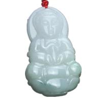 Jadite Riipus, Guanyin, Carved, vihreä, Myymät PC