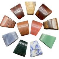 Gemstone Pendants Jewelry Natural Stone Trapezium & Unisex 22-24mmx26-28mm Sold By PC