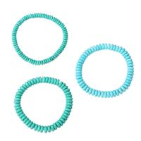 Turquoise bleu synthétique bracelet, unisexe, plus de couleurs à choisir, Longueur Environ 8 pouce, Vendu par PC