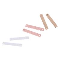 Zinklegering connector bars, Zinc Alloy, Rechthoek, plated, DIY, meer kleuren voor de keuze, 6.30x40mm, Verkocht door PC