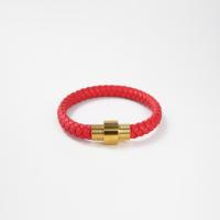 PU cavo bracciali, with acciaio inox, placcato, gioielli di moda & formato differente per scelta, nessuno, Venduto da PC