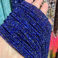 Lapis lazuli Gyöngyök, Lazurit, Kerek, csiszolt, DIY & különböző méretű a választás & sokoldalú, lazurit, Naponta eladott Kb 15 inch Strand