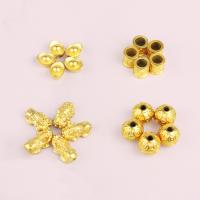 Perles bijoux en laiton, Placage de couleur d'or, DIY & styles différents pour le choix, doré, protéger l'environnement, sans nickel, plomb et cadmium, Vendu par PC