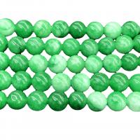 Chalcedony Beads Round polished DIY green Sold Per 38 cm Strand