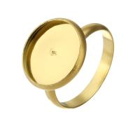 Roestvrij staal Bezel Ring Base, plated, verschillende grootte voor keus, meer kleuren voor de keuze, Verkocht door PC