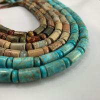 Indruk Jasper Kraal, gepolijst, DIY, meer kleuren voor de keuze, 5.80x12.80mm, Per verkocht Ca 15 inch Strand