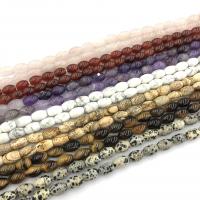 Gemstone Jewelry Beads Natural Stone Rice polished DIY Sold Per Approx 15 Inch Strand