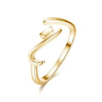 ottone Anelli Cuff, Regolabile & per la donna, nessuno, 17x14mm, Venduto da PC