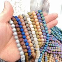 Laugh Rift Agate Kraal, plated, Druzy stijl & DIY, meer kleuren voor de keuze, 6-12mm, Per verkocht 14.96 inch Strand